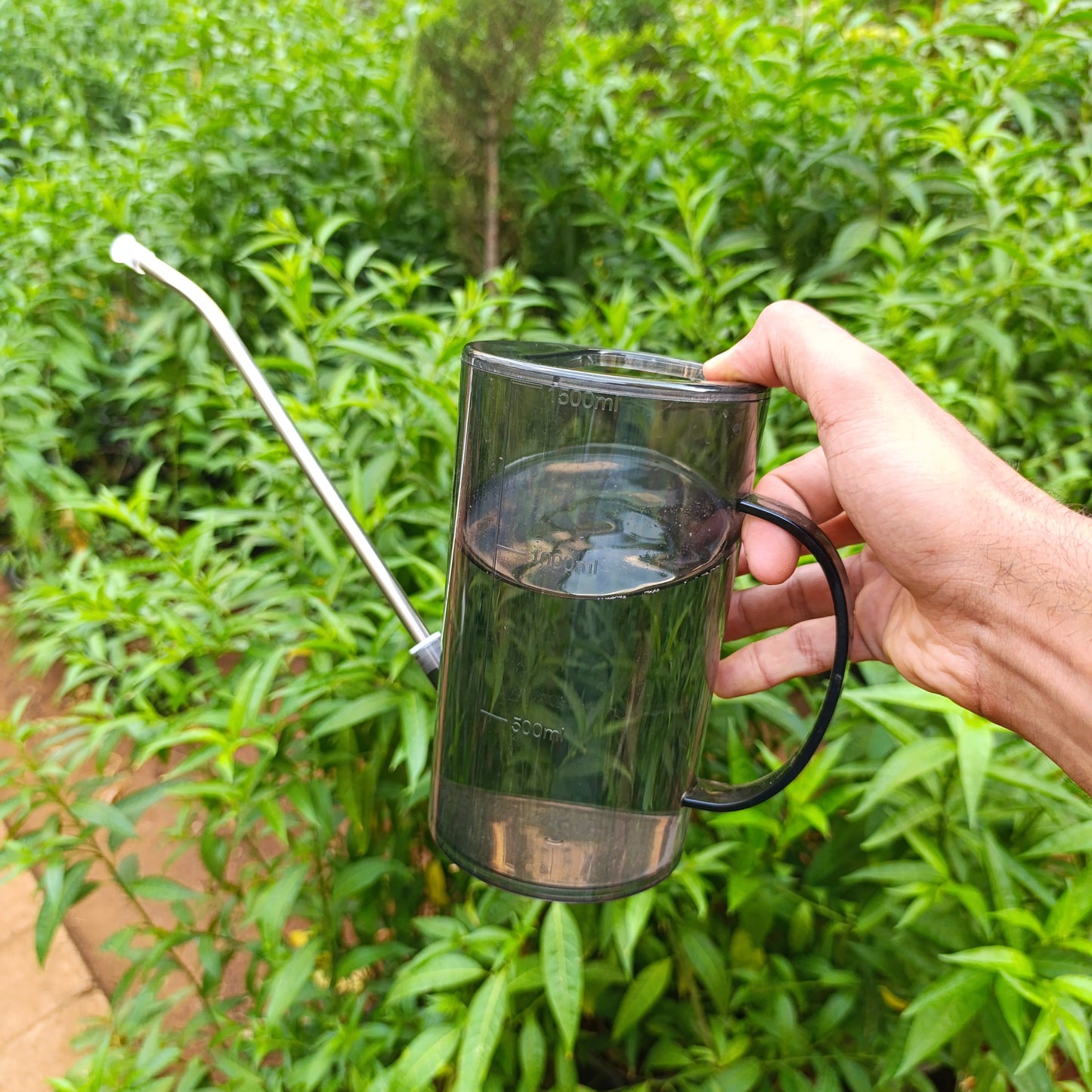 Transparent Long Spout Watering Can
